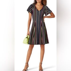 Milly Rainbow Knit Dress size S